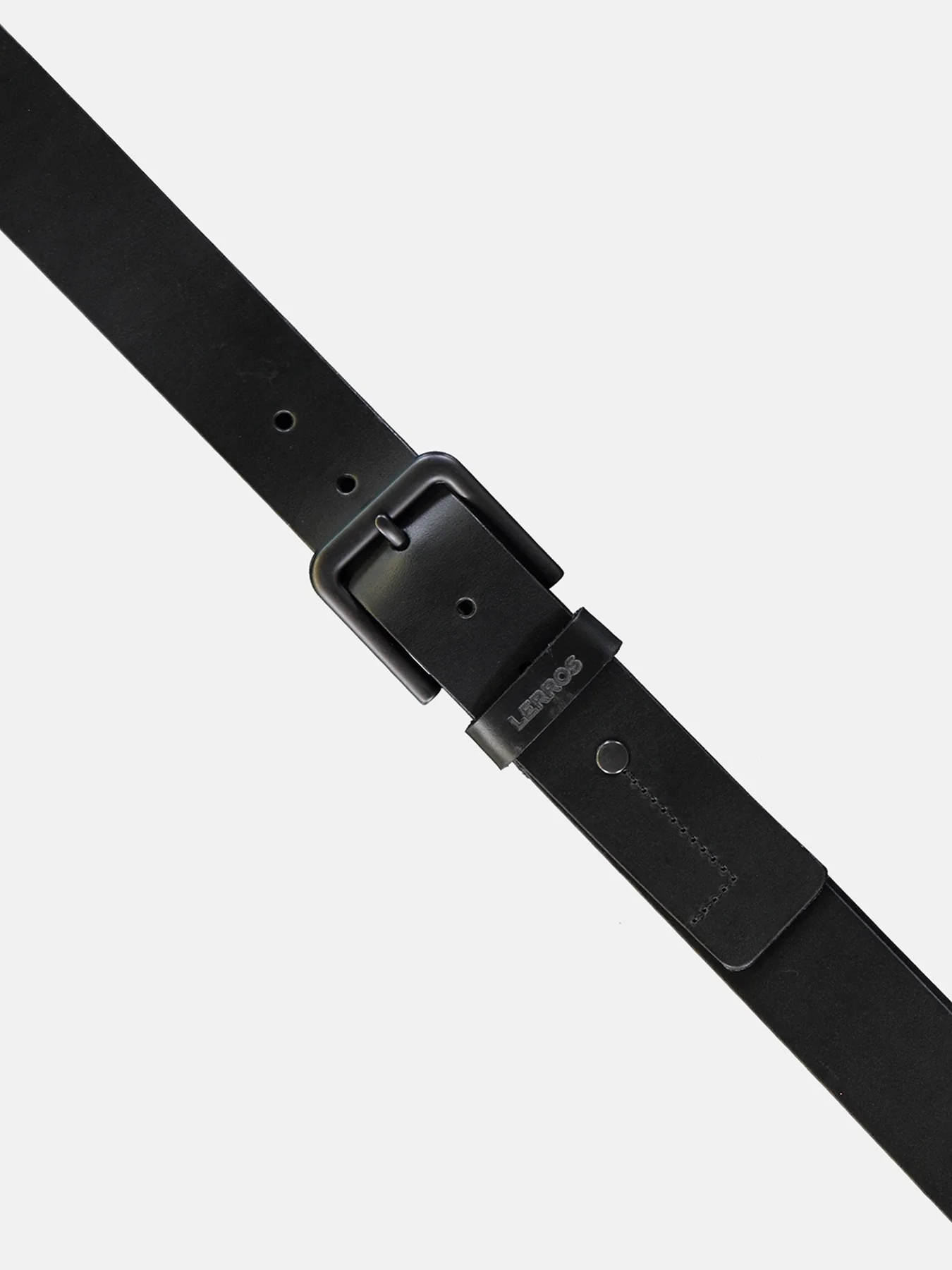 Lerros 5003018 LEREN RIEM MATTHEW MET ZWARTE GESP (290 BLACK) Verkauf