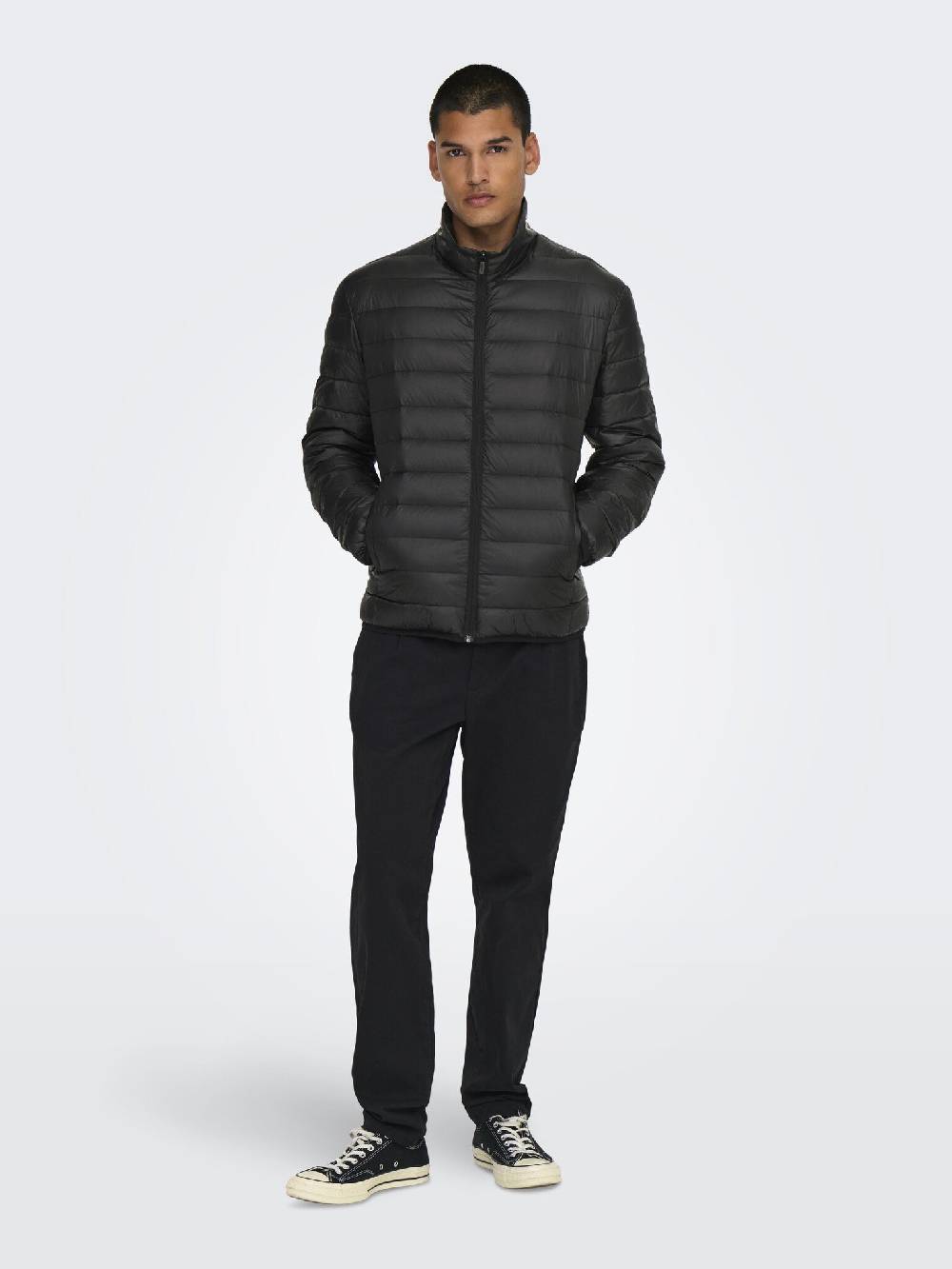 Only & Sons ONSGAVIN LIGHT DOWN JACKET OTW (Black) Blitzverkäufe