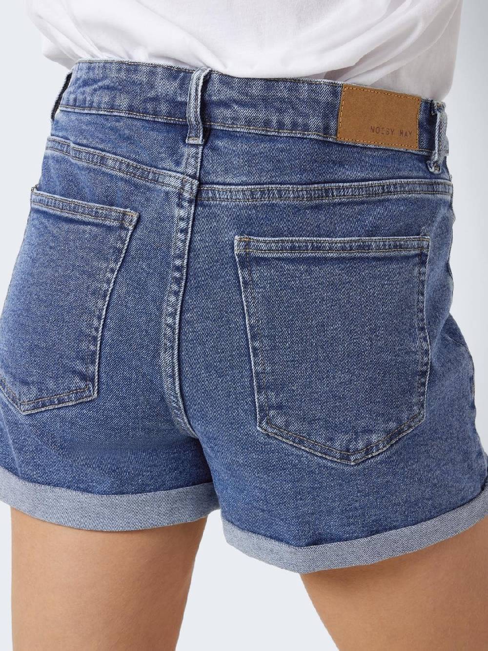 NOISY MAY NMMONI HW SHORTS AZ360 BL NOOS MID BLUE DENIM Nur für heute