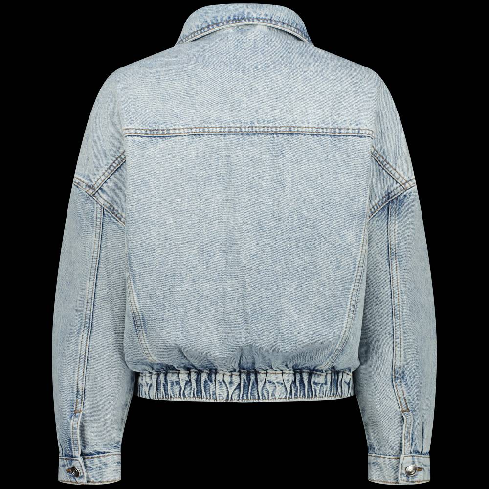 RAIZZED VERONICA Denim Jacket - Light Blue Stone Preisnachlass
