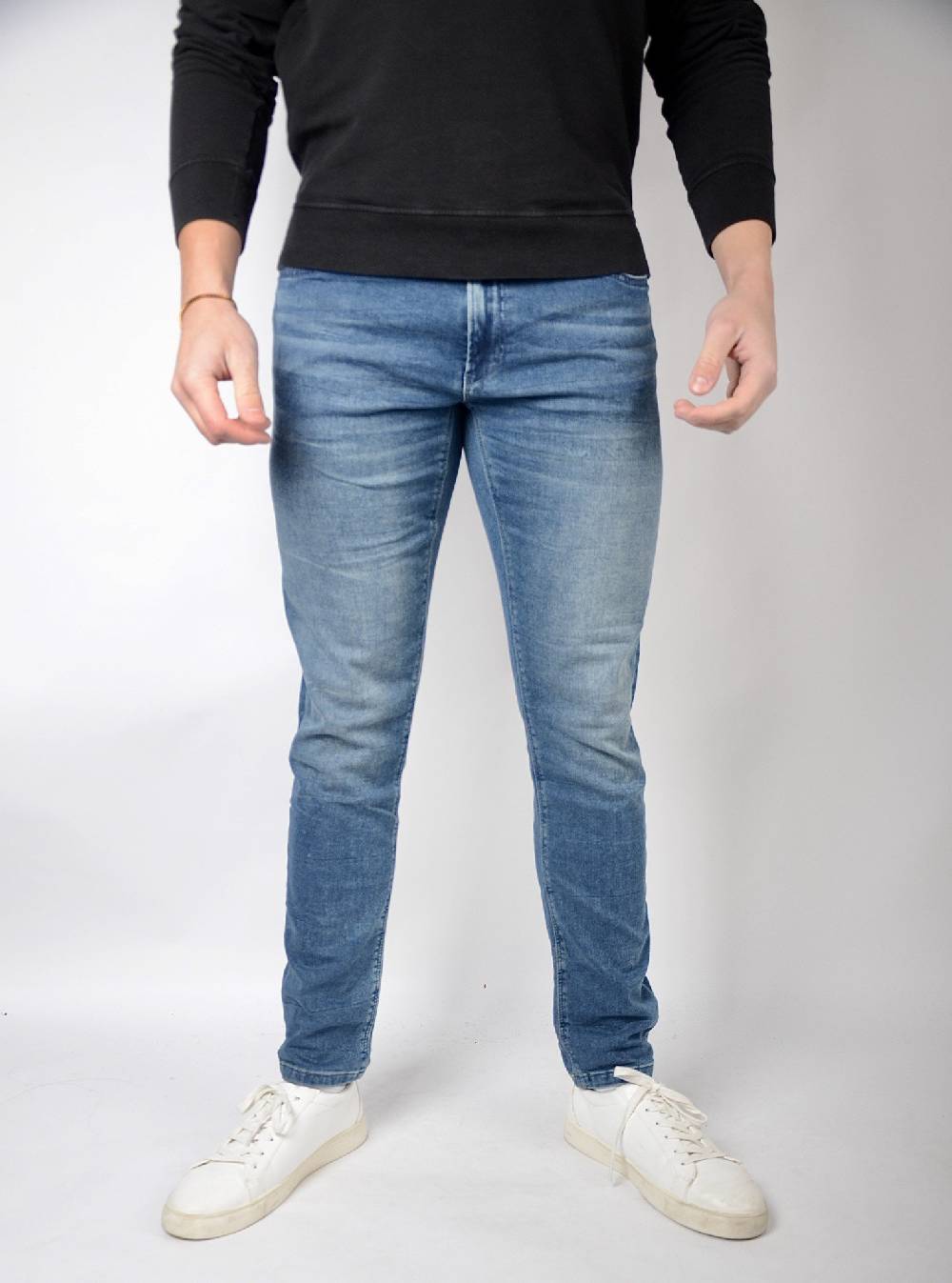 Cars Jeans ANCONA JOG Tapered Vintage Blue (08) Fabrikladen