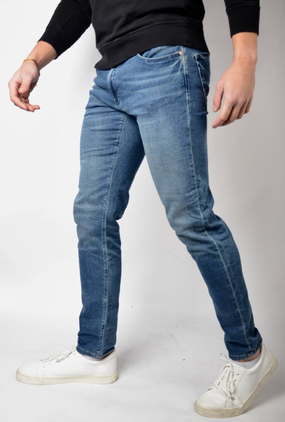 Cars Jeans ANCONA JOG Tapered Vintage Blue (08) Fabrikladen