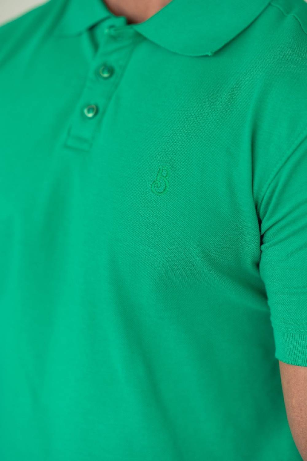 Boogaerts MAX PIQUE POLO GREEN Im Verkauf