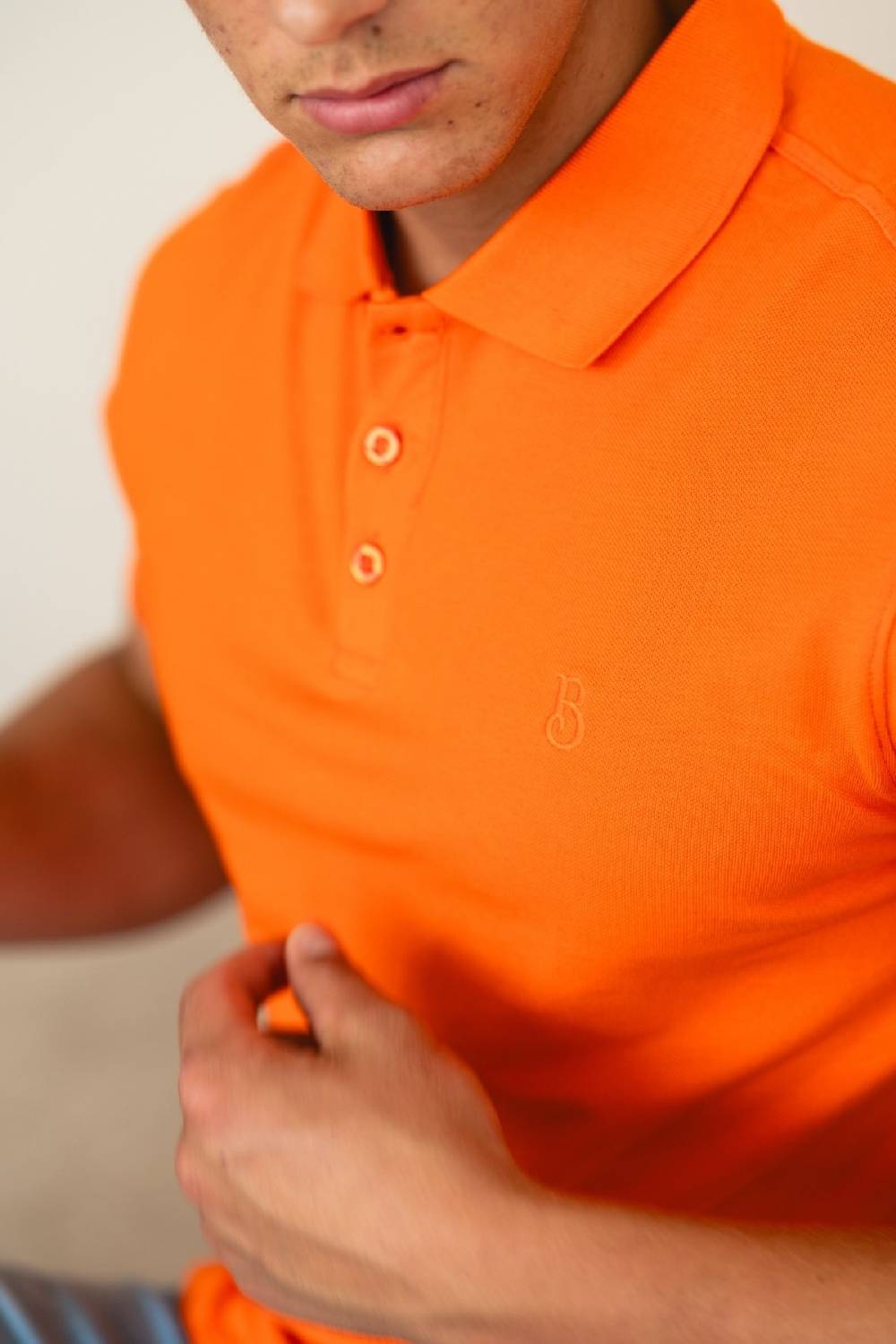 Boogaerts MAX PIQUE POLO ORANGE zollfrei