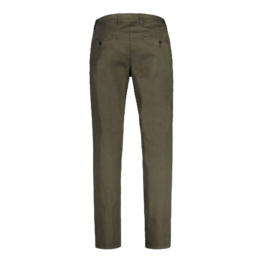 Lerros 2009166 CHINO MICROSTRUCTUUR SLIM FIT (683 OLIVE) Großer Ausverkauf