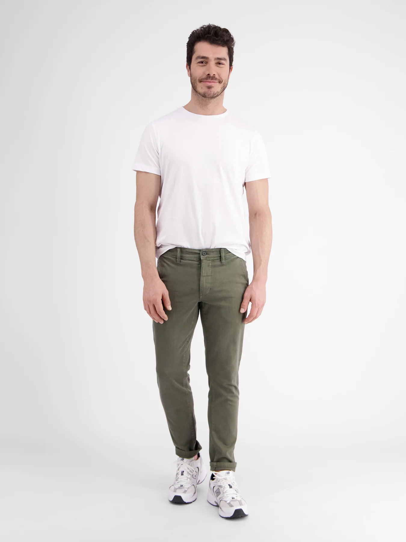 Lerros 2009114 CHINO VAN ZACHTE HYPERFLEX STRETCHKWALITEIT (659 AGED OLIVE) Online Shopping