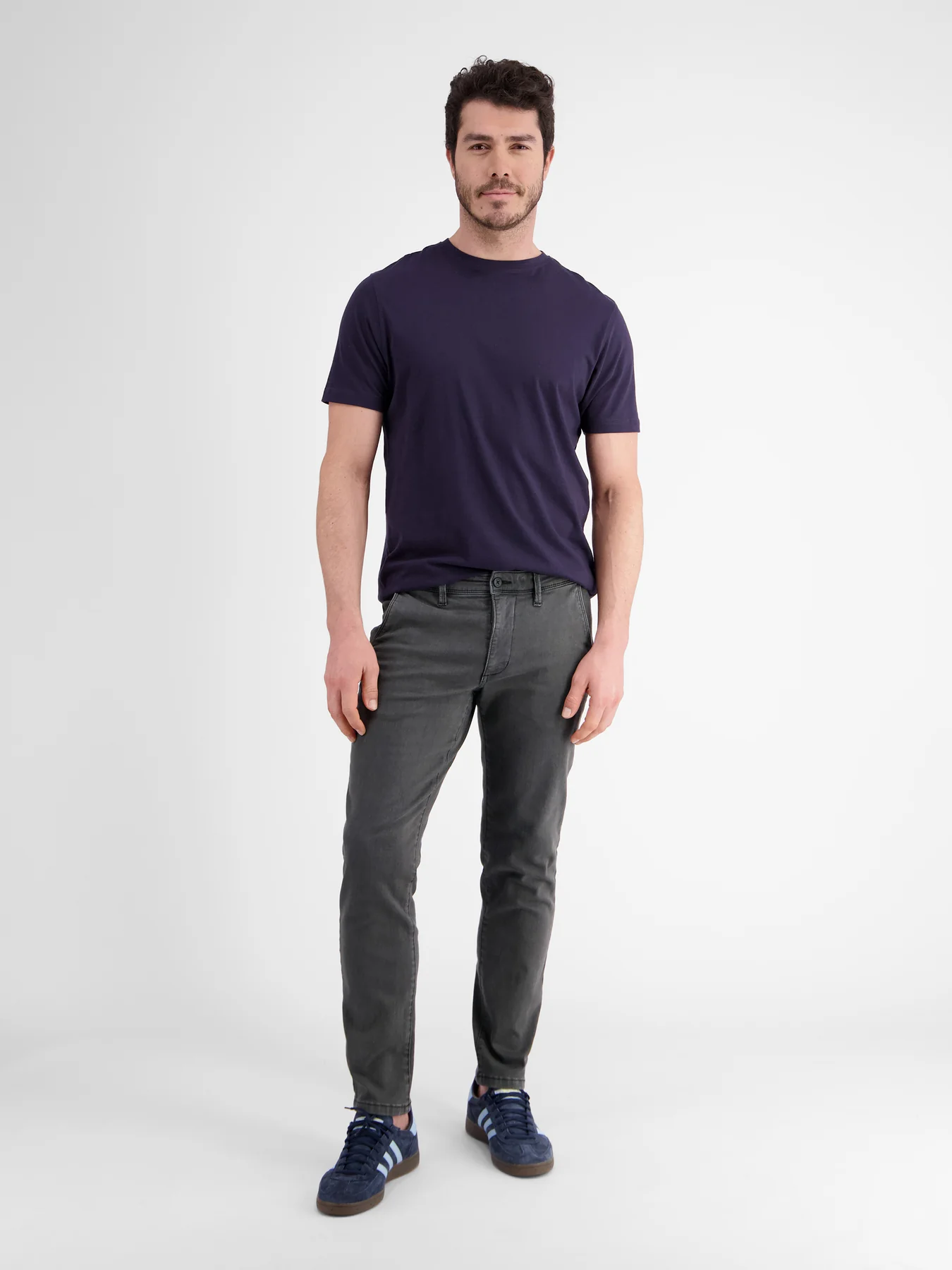 Lerros 2009114 CHINO VAN ZACHTE HYPERFLEX STRETCHKWALITEIT (289 DARK GRAPHITE) Exklusivangebot