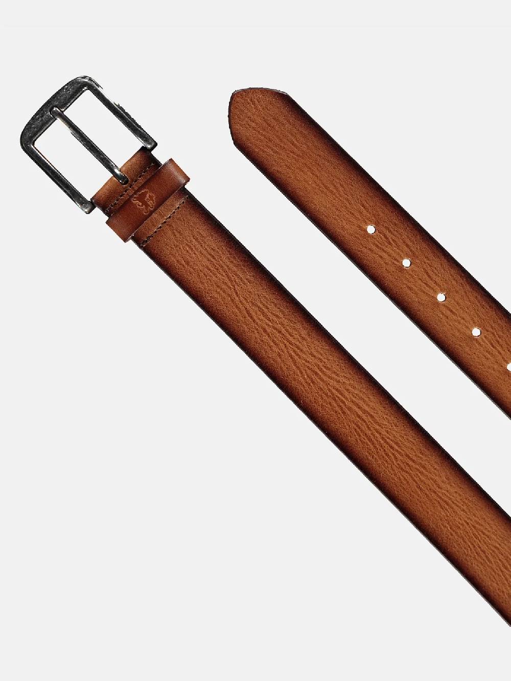 Lerros 5003004 LEREN RIEM *JAMES* (740 COGNAC) Osterangebot