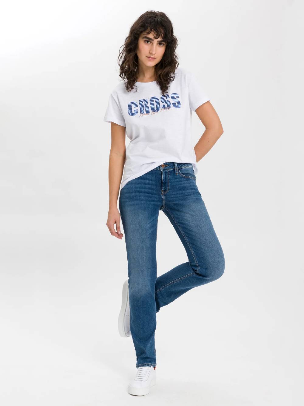 Cross Jeans ROSE N 487-061 (419 MID BLUE) Online