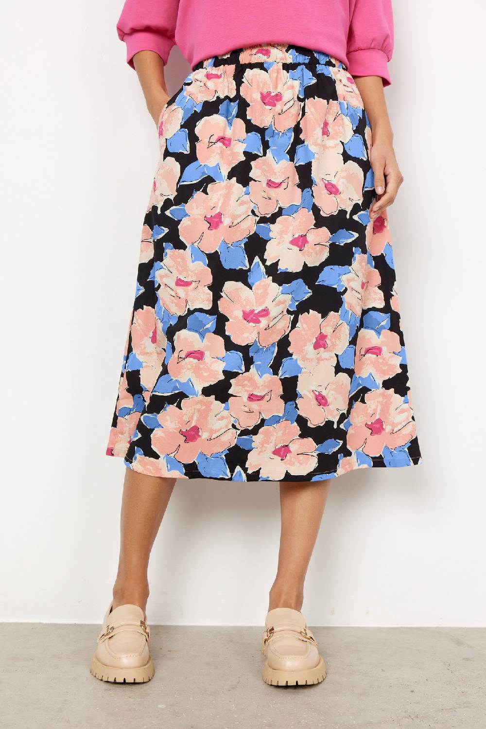 Soya Concept SC-KRESTI 3 SKIRT (3434 CORAL HAZE COMBI) Schlussverkauf