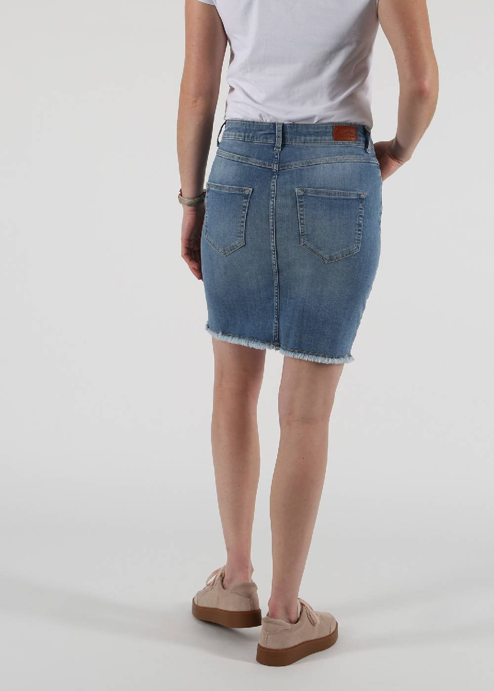 M.O.D Sina Skirt Indiana Blue Günstiger Verkauf