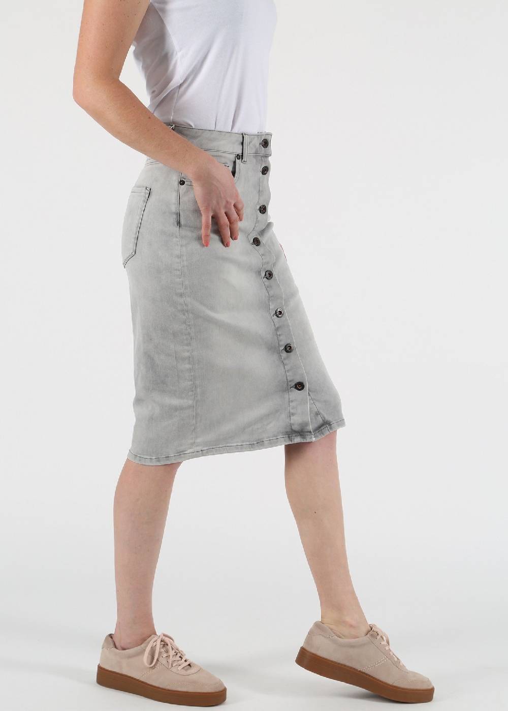M.O.D Sina Skirt Alabama Grey Fabrikverkauf