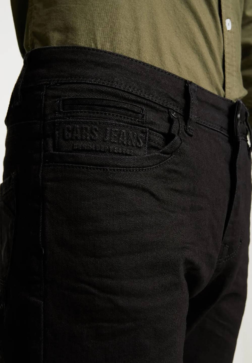 Cars Jeans BLAST Slim Fit Twill Black Exklusive Angebote