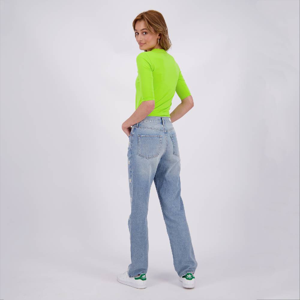 RAIZZED WOMEN SUNSET STAR Light Blue Stone Straight Jeans Wochenangebot