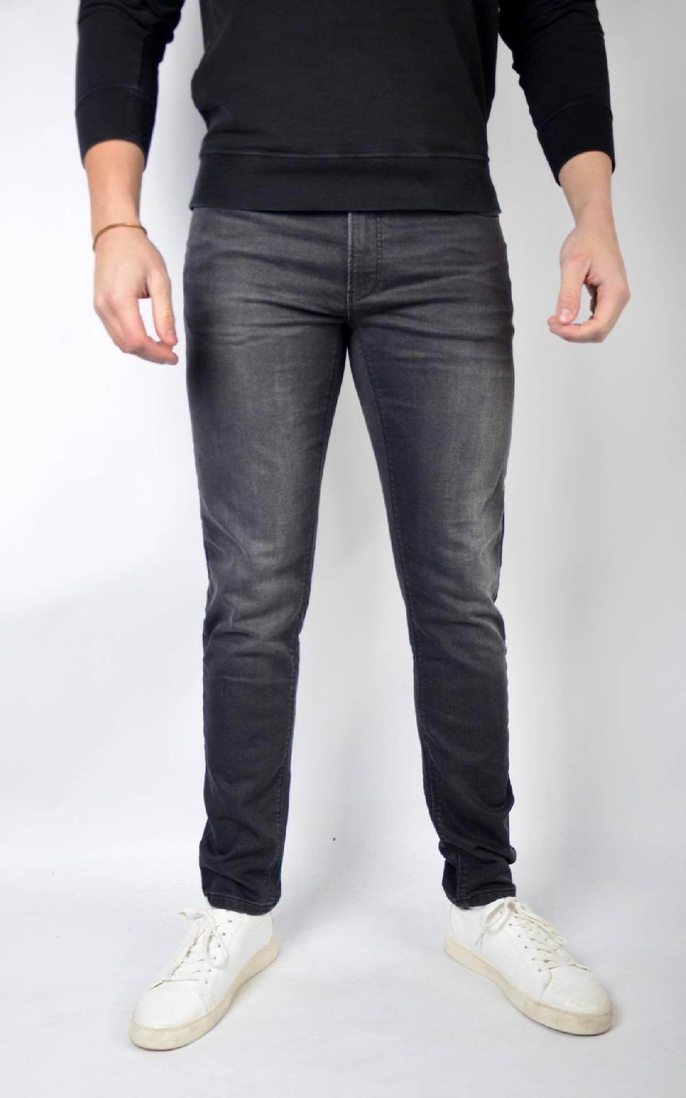 Cars Jeans ANCONA JOG Tapered Black Used (41) Bis zu 50% Rabatt