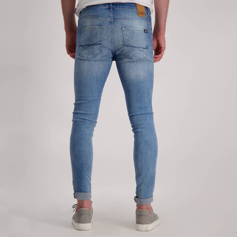 Cars Jeans ARON Super Skinny Damage Bleached Used (75) Sonderangebot der Fabrik