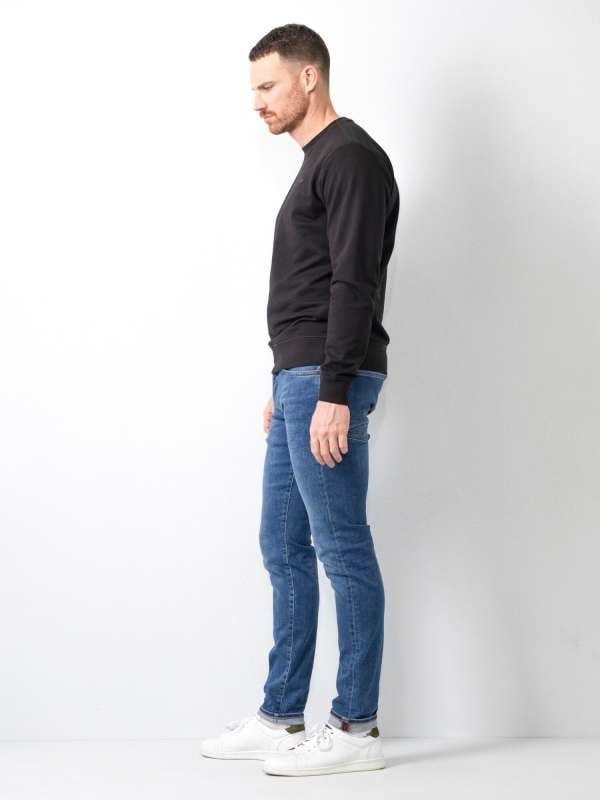 Petrol SEAHAM-Classic - Men Denim Slim Fit (5750 Medium Blue) Discount Store für neue Produkte