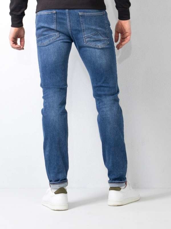 Petrol SEAHAM-Classic - Men Denim Slim Fit (5750 Medium Blue) Discount Store für neue Produkte