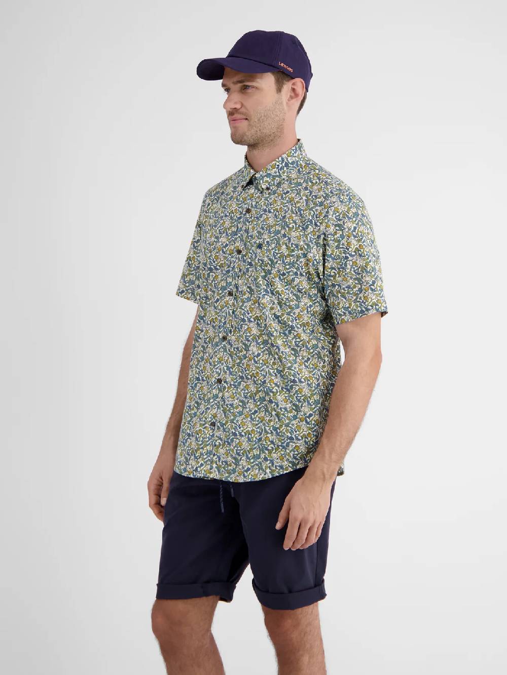 Lerros 2462137 H12 Hemd 1/2 Arm (921 Mango) zollfrei