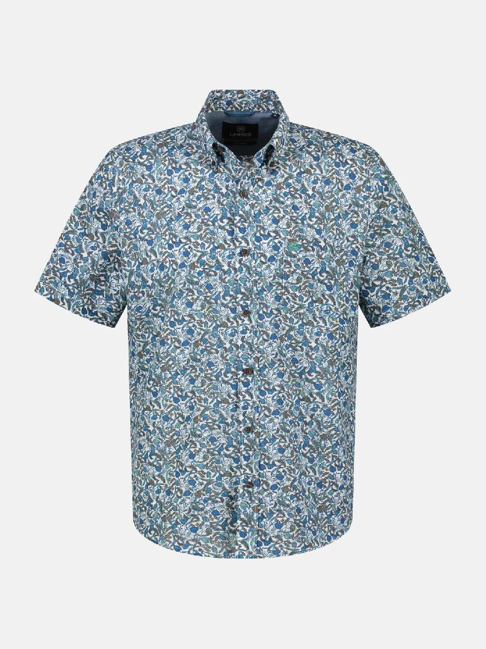 Lerros 2462137 H12 Hemd 1/2 Arm (410 Iced Mint) 50% Rabatt für begrenzte Zeit