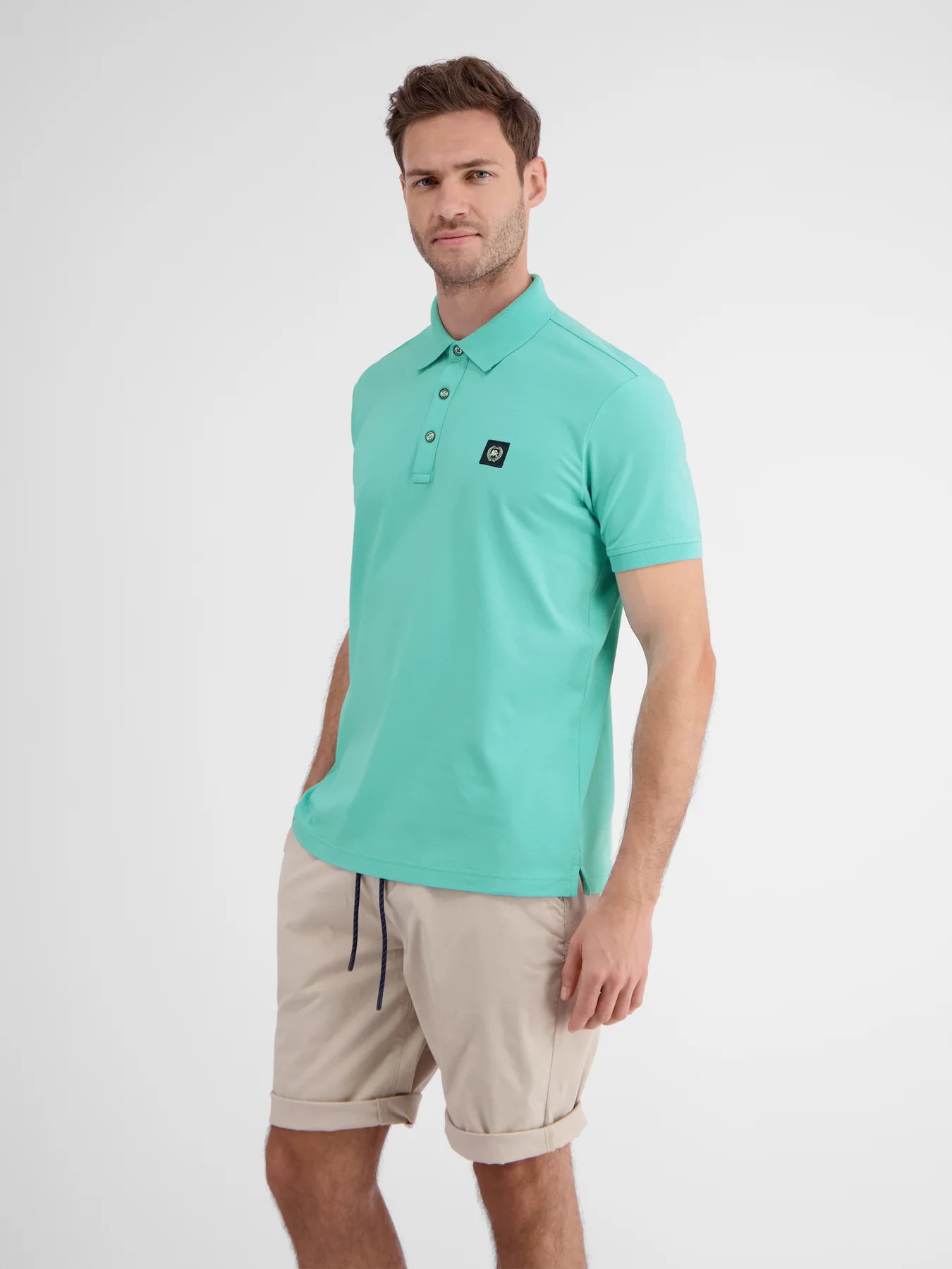 Lerros 2453261 Men Polo (Iced mint 410) Online