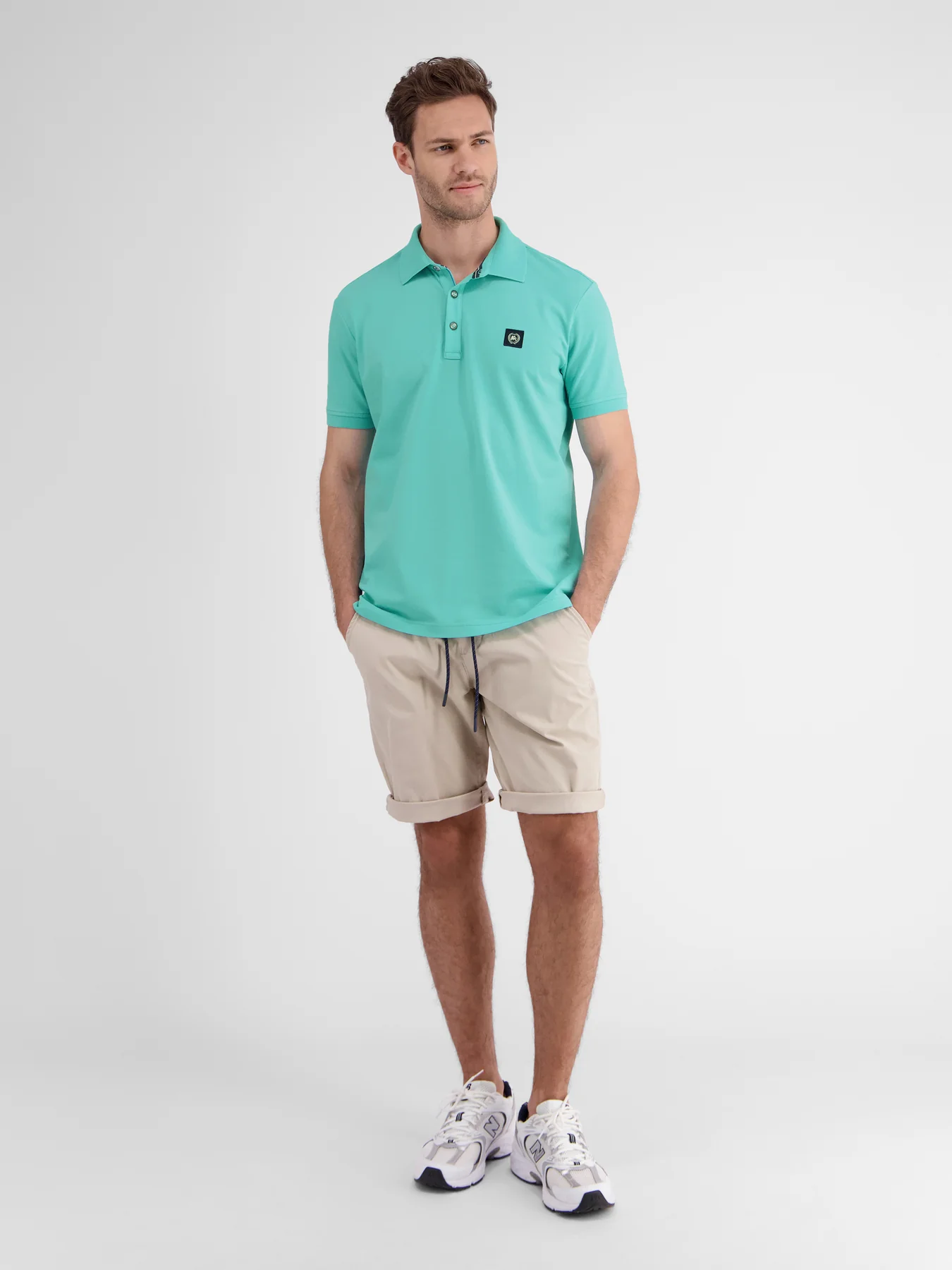 Lerros 2453261 Men Polo (Iced mint 410) Online