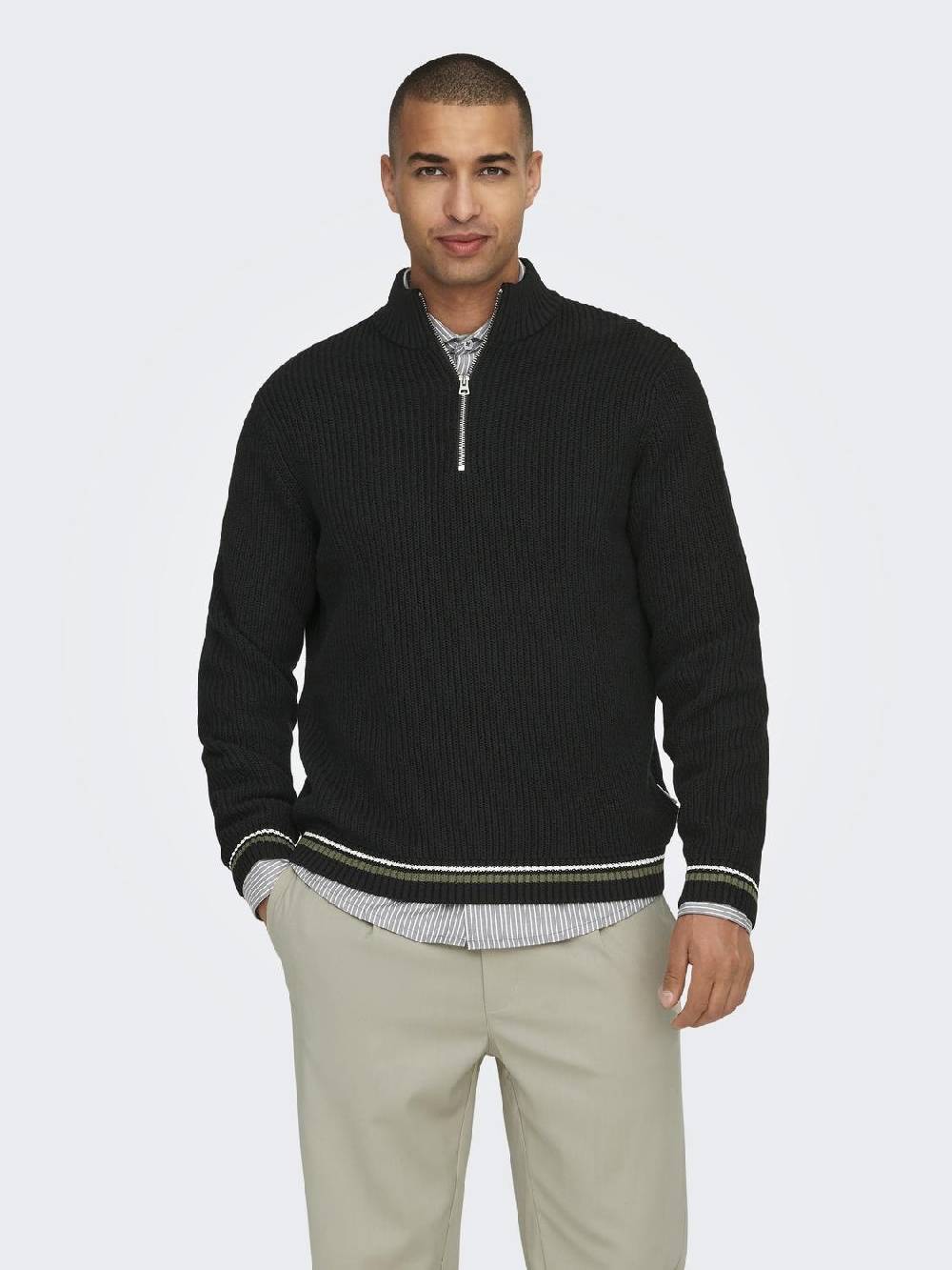 Only & Sons ONSLIMA LIFE REG 5 MIX BOX KNIT BTS (Black) Auslauf