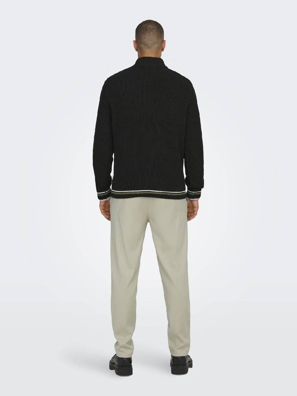 Only & Sons ONSLIMA LIFE REG 5 MIX BOX KNIT BTS (Black) Auslauf