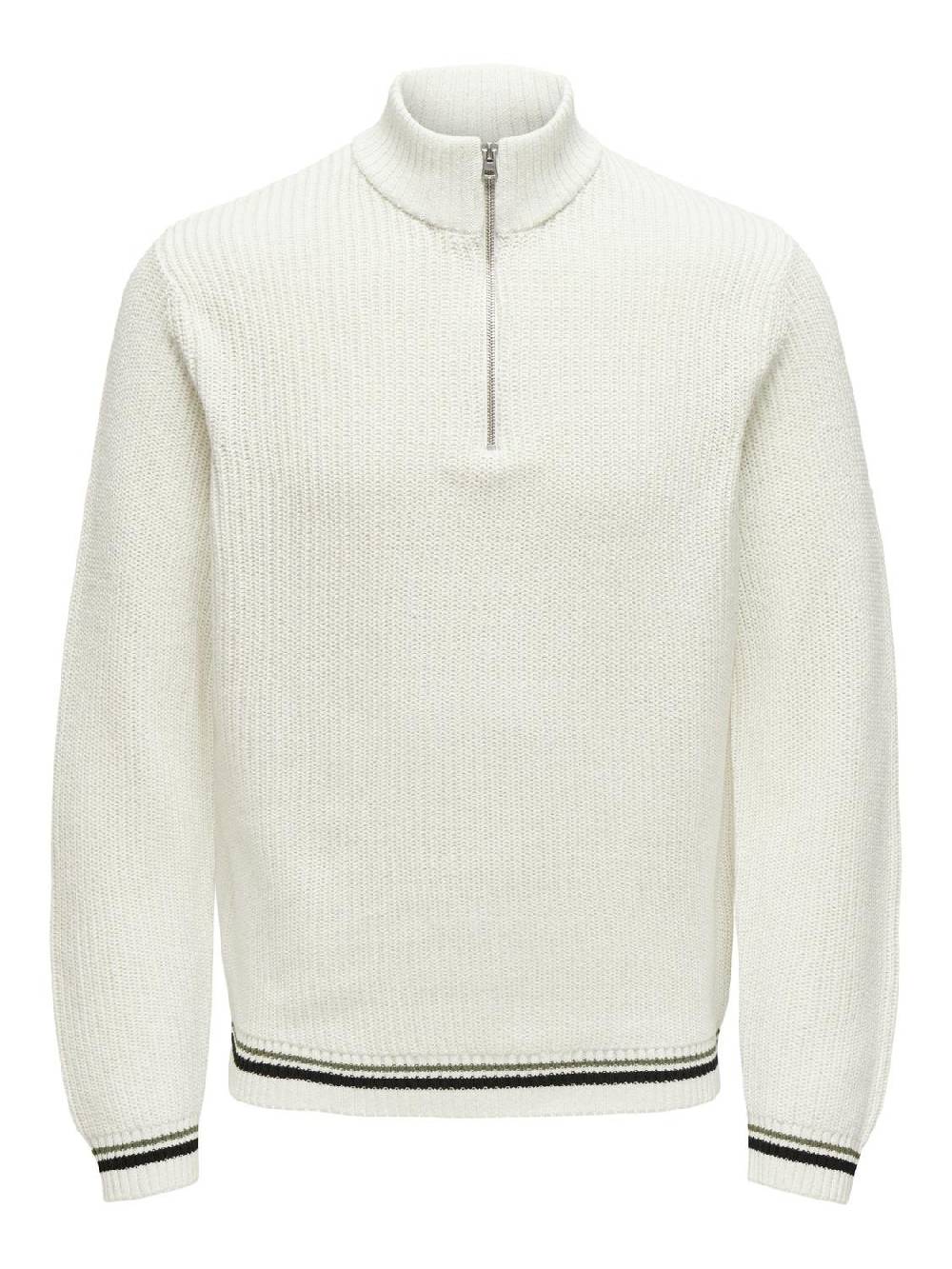 Only & Sons ONSLIMA LIFE REG 5 MIX BOX KNIT BTS (Cloud Dancer) Verkauf