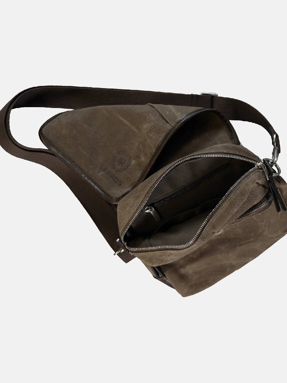 Lerros 5002071 COLUMBUS SLANKE MESSENGERTAS (645 GRANITE) Saisonschlussverkauf