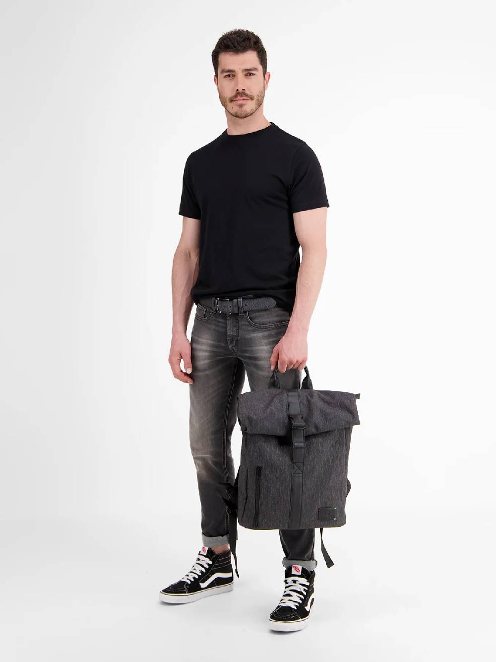 Lerros 5002016 RUGZAK IN BASIC STIJL (262 ASPHALT GREY) Muttertagsangebot