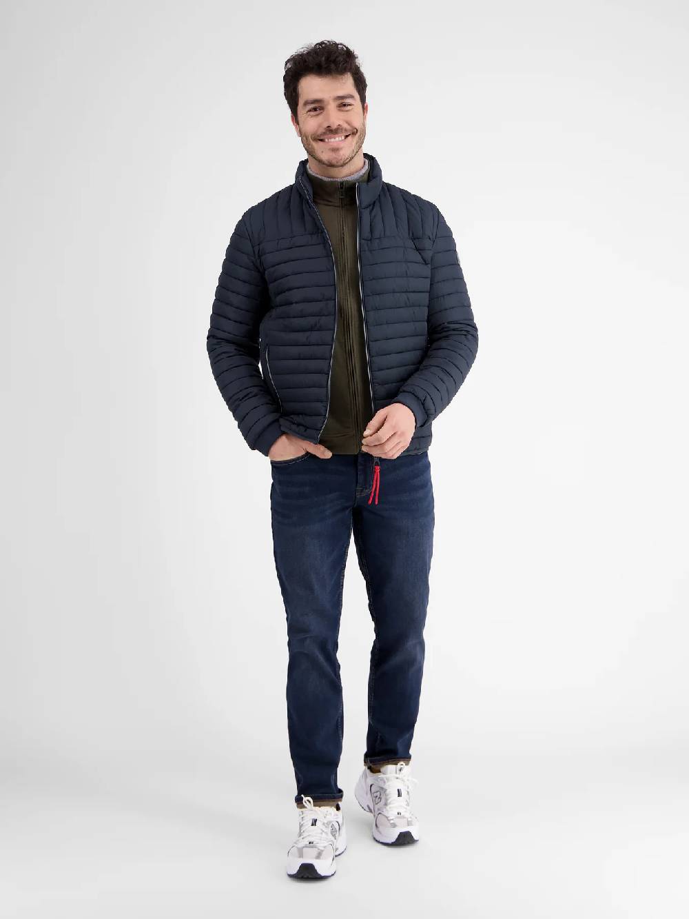 Lerros 2007040 LICHTGEWICHT BLOUSON (485 CLASSIC NAVY) Neueste Mode