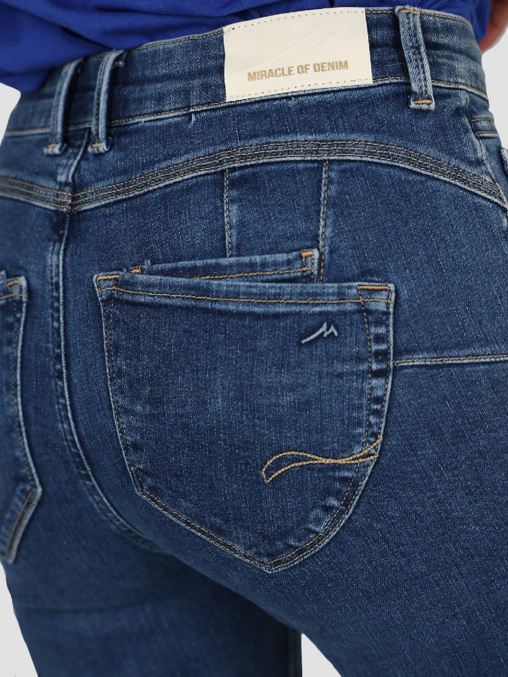 M.O.D ELLEN Skinny Fit - (3952 Acer Blue) Kostenloser Versand international