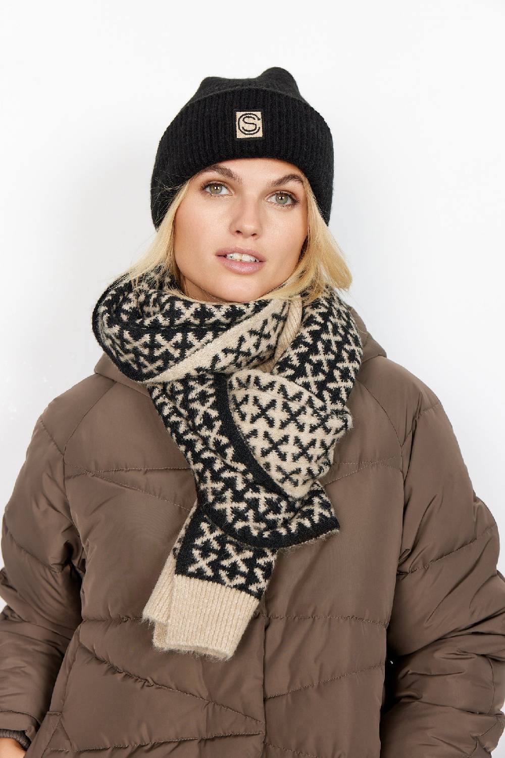 Soya Concept SC-HALIDA 1 SCARF (8205 SAND COMBI) Verkauf