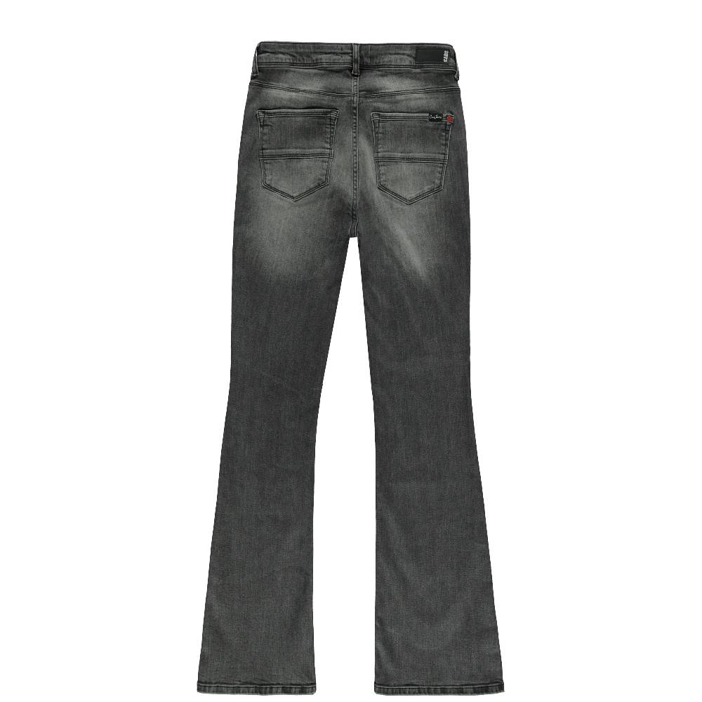 Cars Jeans MICHELLE Flare Den.Black Used Cyber Monday