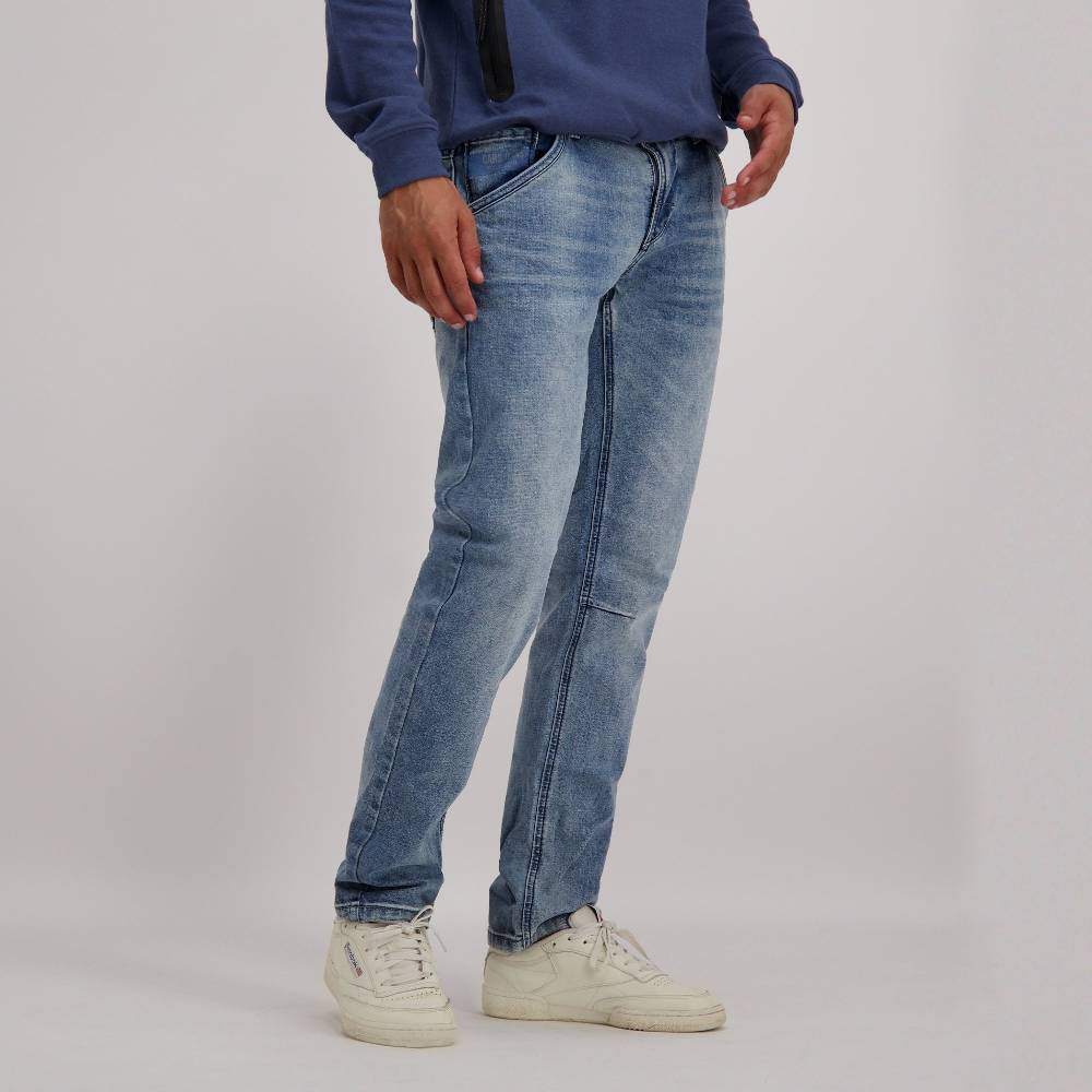 Cars Jeans YARETH Tapered Str. Blue Used Milford Wash Online Outlet