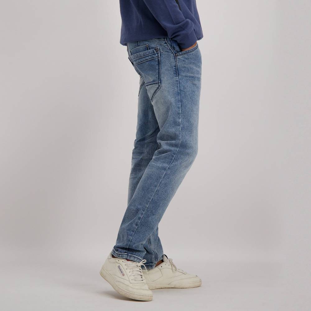 Cars Jeans YARETH Tapered Str. Blue Used Milford Wash Online Outlet