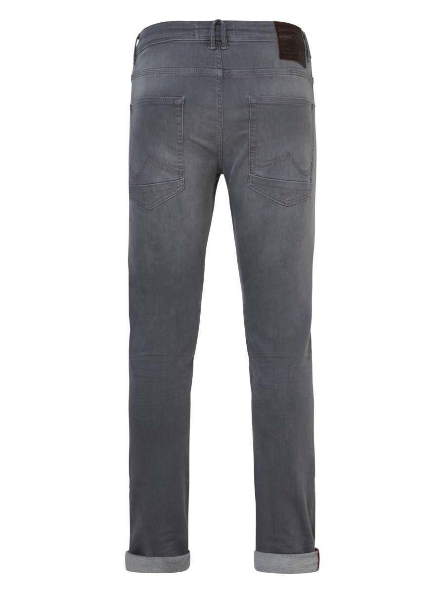 Petrol SEAHAM-Classic - Men Denim Slim Fit (9700 Grey) Letzte 2 Tage