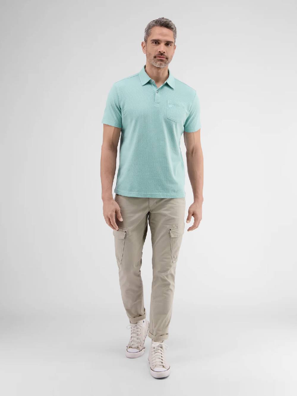 Lerros 2443204 POLOSHIRT IN SPORTIEVE WAFELPIQUÉKWALITEIT (622 COASTAL SEA BLUE) Bis zu 55% Rabatt