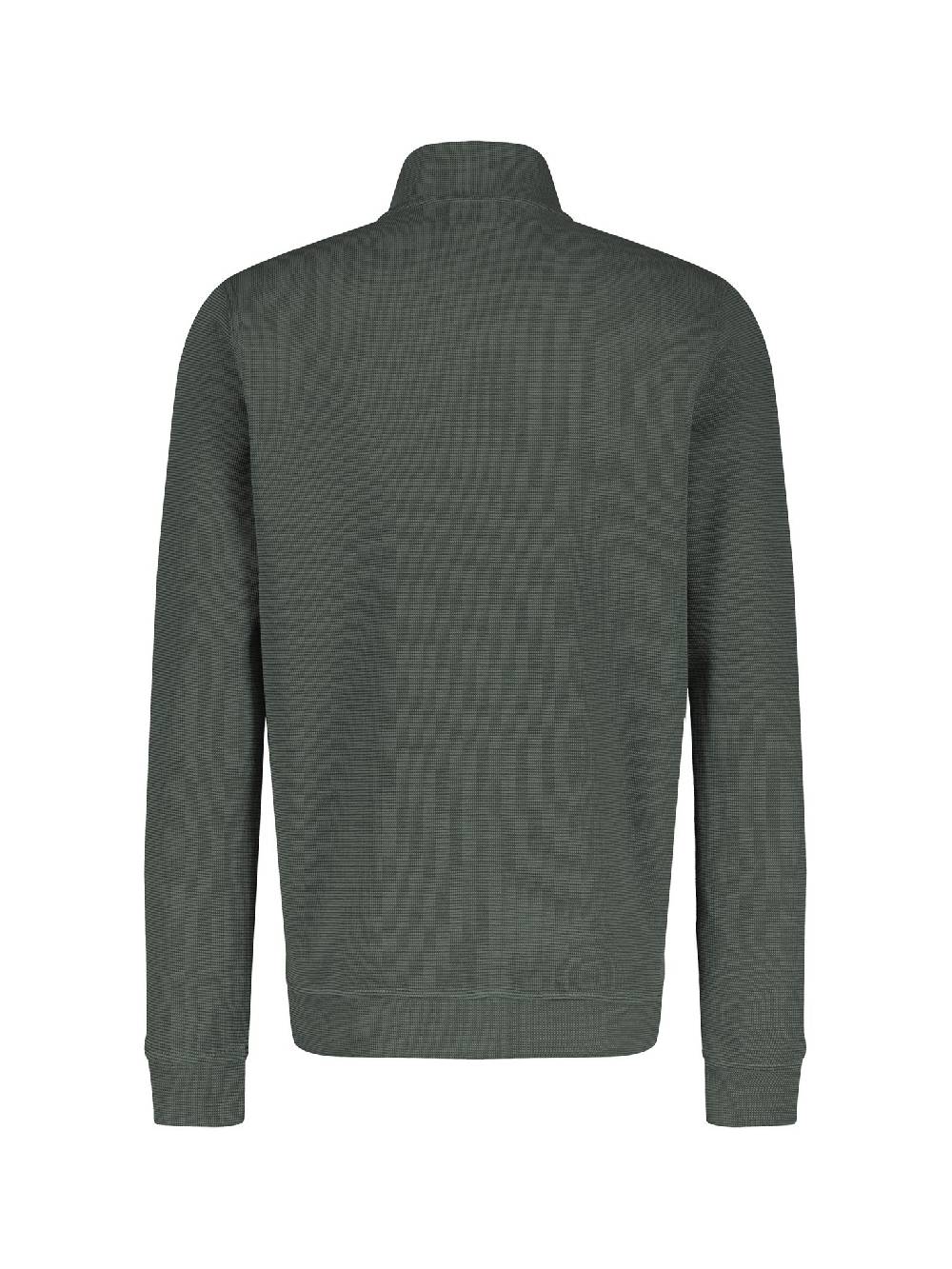 Lerros 2484402 K11 Sweatshirt/Troyer/Rh/V-Neck (670 Chilled Olive) Begrenzt auf 3 Tage