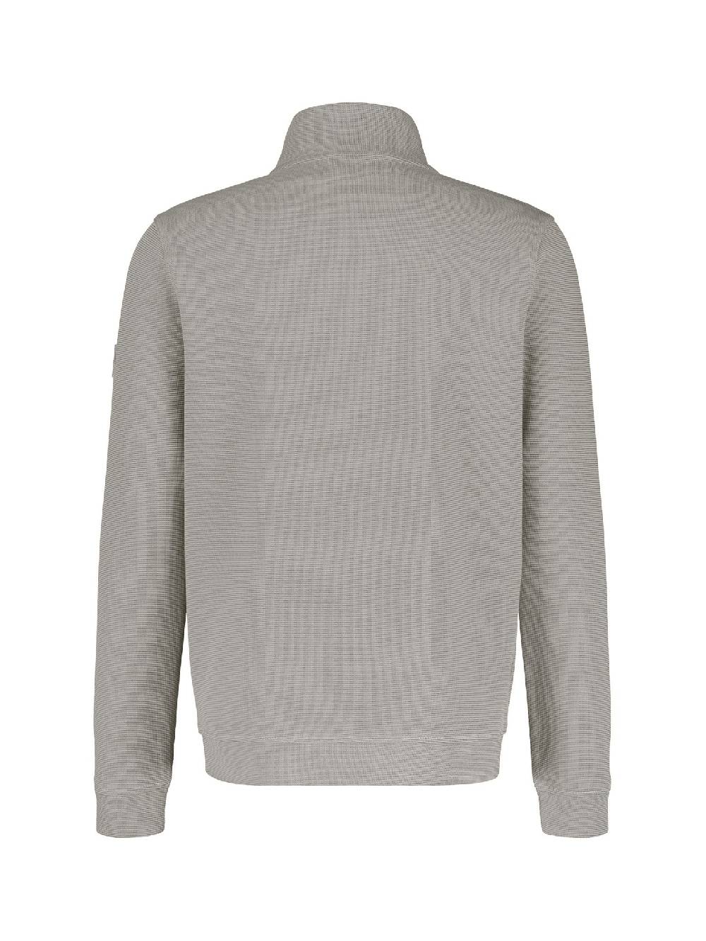 Lerros 2484402 K11 Sweatshirt/Troyer/Rh/V-Neck (101 Broken White Me) Im Verkauf