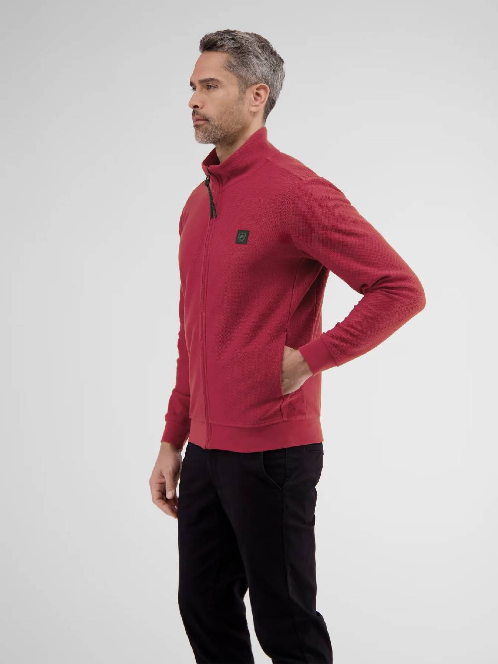 Lerros 2484532 K44 Sweatjacke (362 Deep Garnet Red) 2025
