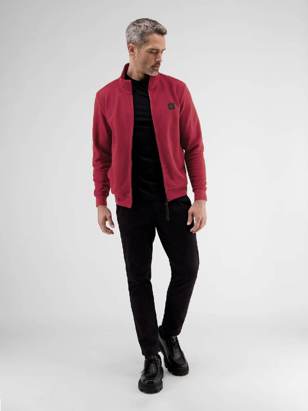 Lerros 2484532 K44 Sweatjacke (362 Deep Garnet Red) 2025