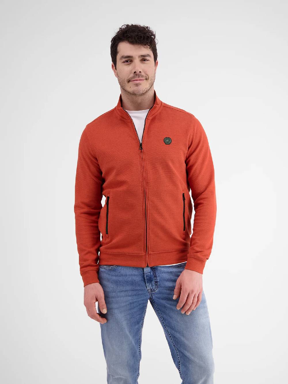 Lerros 2424503 SWEATJACK (327 DEEP CORAL RED) Outlet
