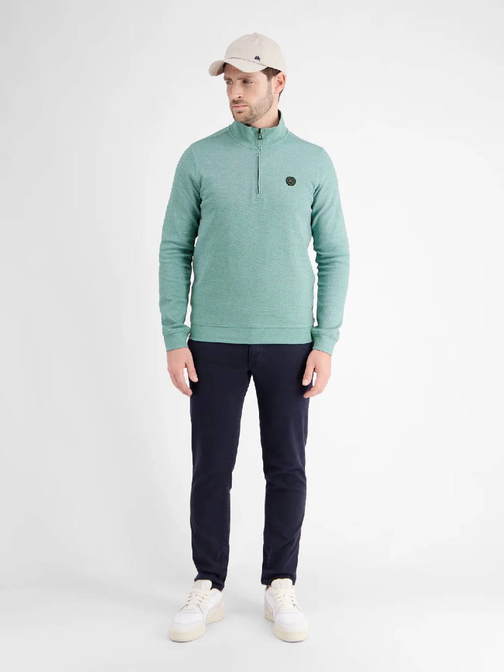 Lerros 2424402 SWEATTROYER (622 COASTAL SEA BLUE) Auslauf