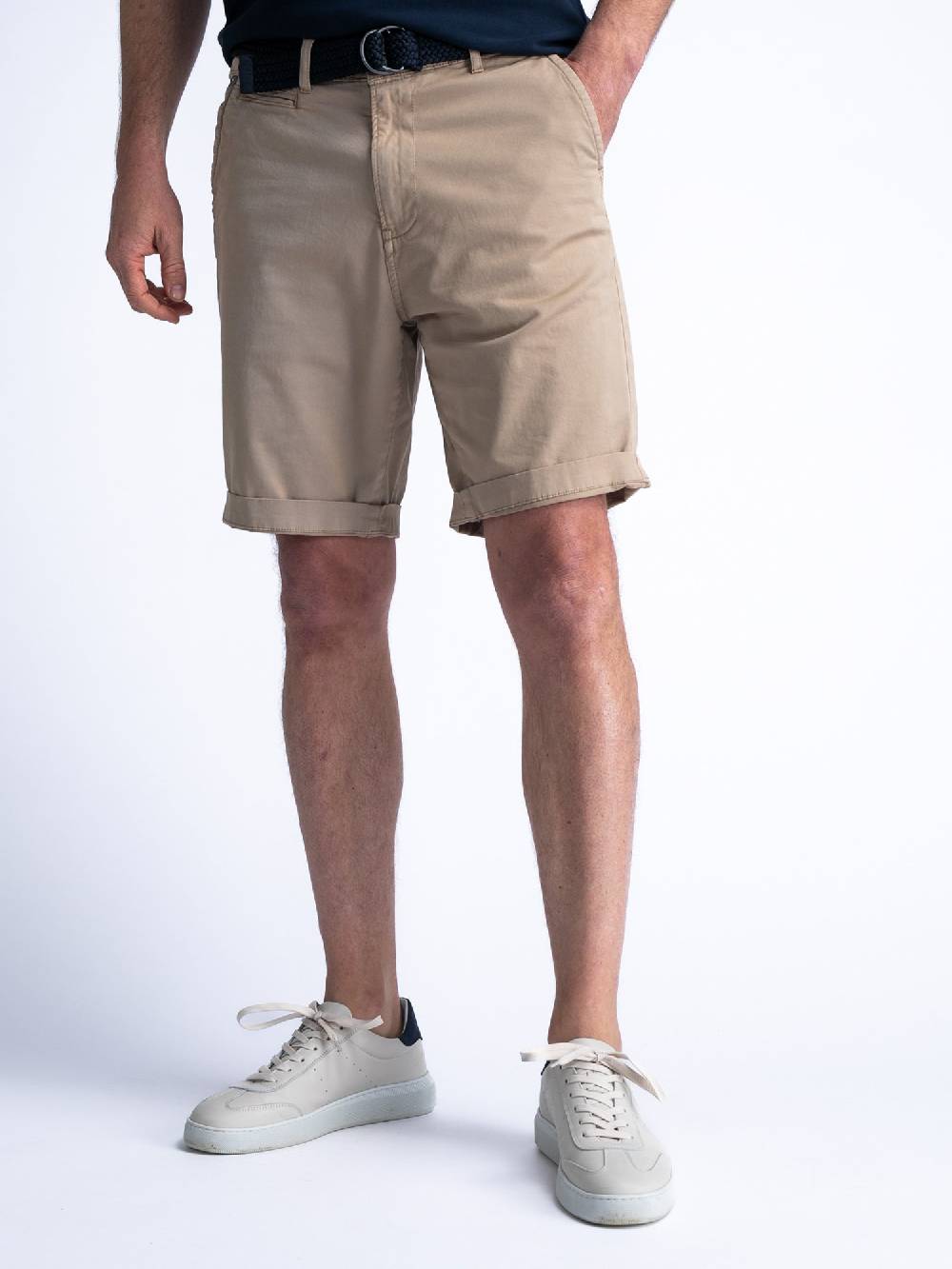 Petrol Men Shorts Chino M-1040-SHO504 (7130 Light Tan) Günstiger Verkauf