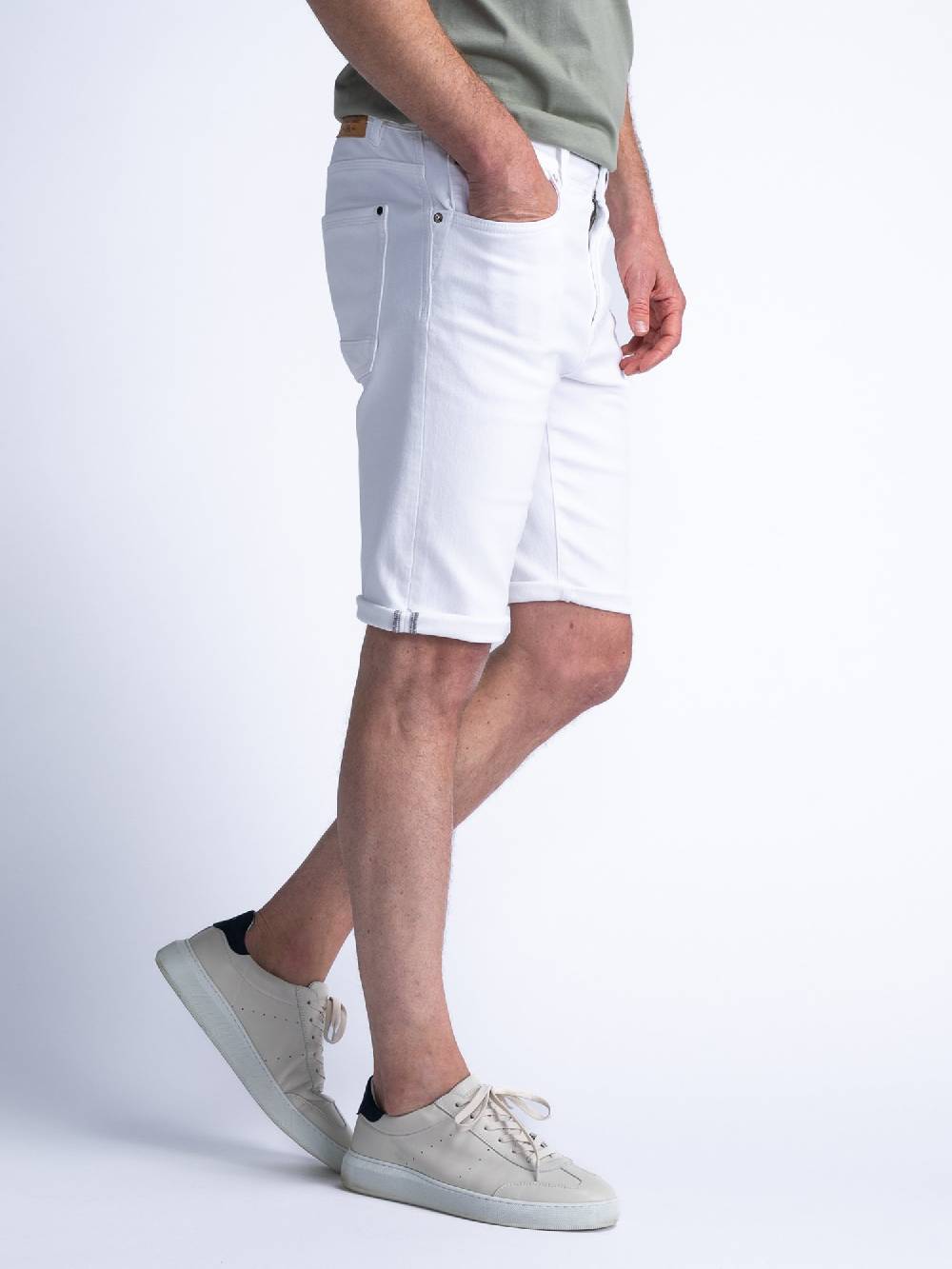 Petrol Men Shorts Denim M-1040-SHO005 (0000 Bright White) Sonderangebot