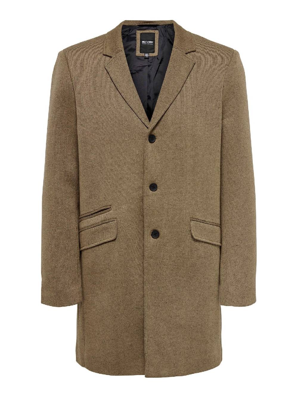 Only & Sons Onsjulian King Coat IN OTW VD CS (216332 Camel) Versandkostenfrei
