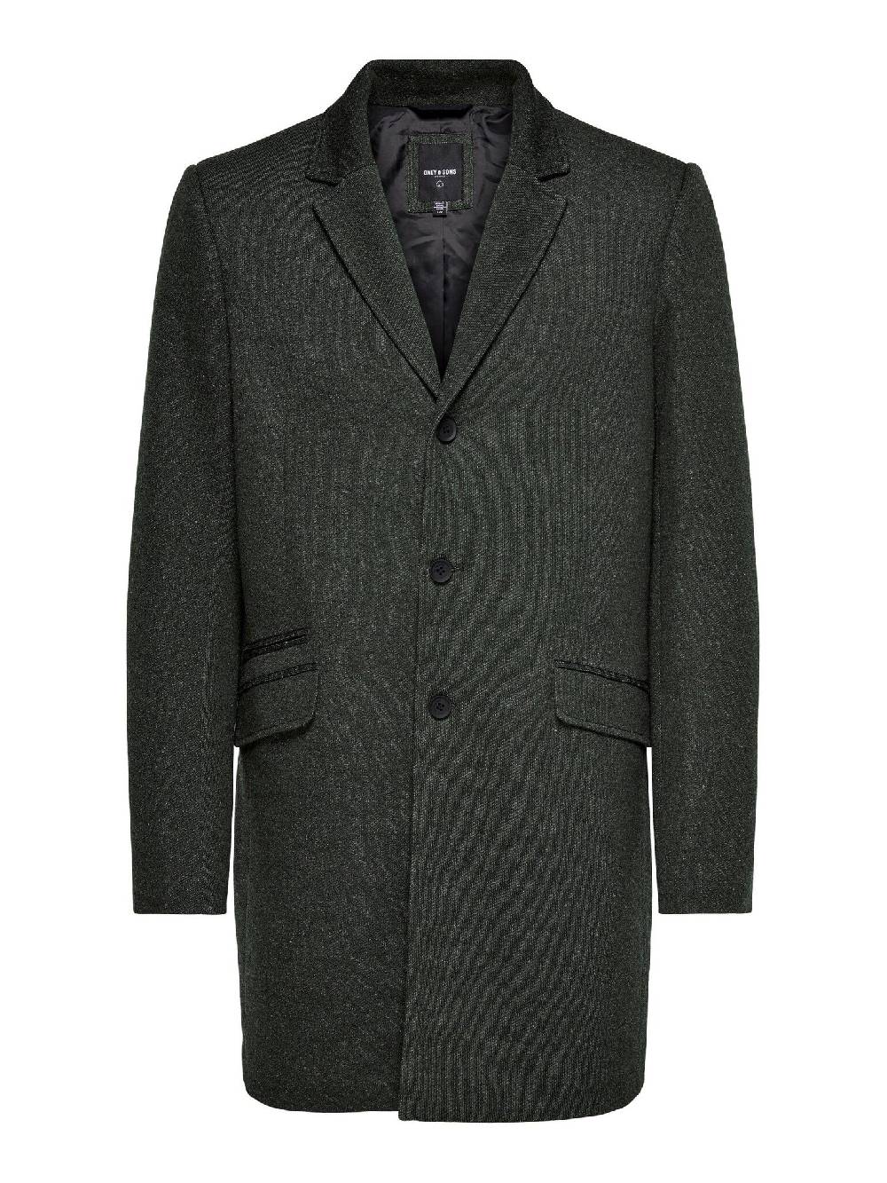 Only & Sons Onsjulian King Coat IN OTW VD CS (187719 Peat) Großer Ausverkauf