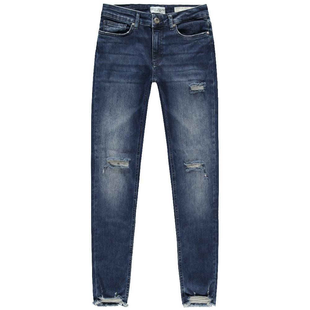 Cars Jeans ELIF Skinny Dark Used Kostenlose Rückgabe